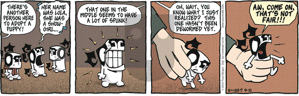 Pooch Cafe on Saturday September 11, 2010 Comic Strip
