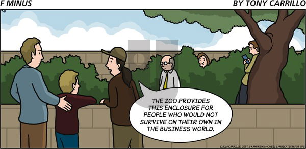 F Minus on Sunday July 8, 2018 Comic Strip