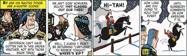 Rip Haywire on Monday February 13, 2012 Comic Strip