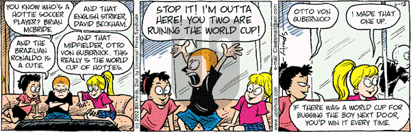 Cleats - Tuesday June 18, 2002 Comic Strip
