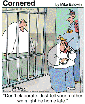 Cornered on Tuesday January 5, 2021 Comic Strip