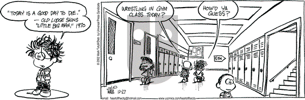 Heart of the City on Friday December 27, 2002 Comic Strip