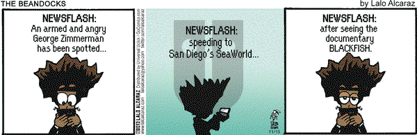 La Cucaracha on Friday November 15, 2013 Comic Strip