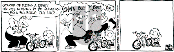 The Buckets on Thursday February 7, 2002 Comic Strip