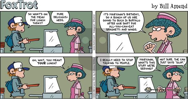 FoxTrot on Sunday February 25, 2024 Comic Strip