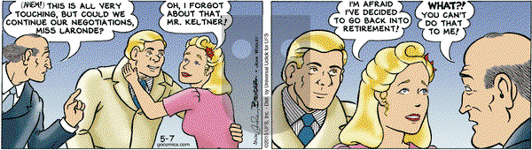 Alley Oop on Thursday May 7, 2015 Comic Strip