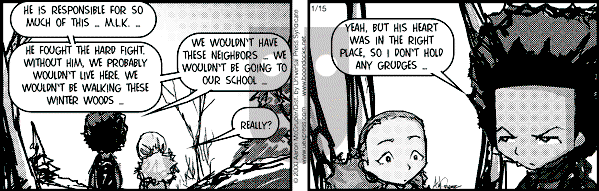 The Boondocks - Saturday August 18, 2007 Comic Strip