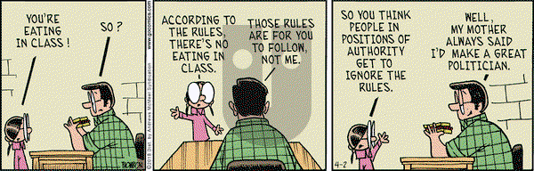 Grand Avenue on Monday April 2, 2018 Comic Strip