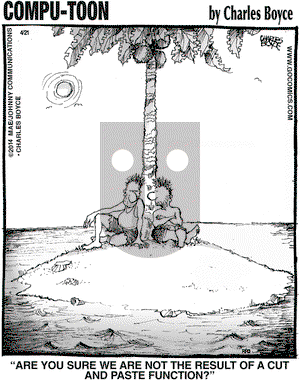 Compu-toon on Monday April 21, 2014 Comic Strip