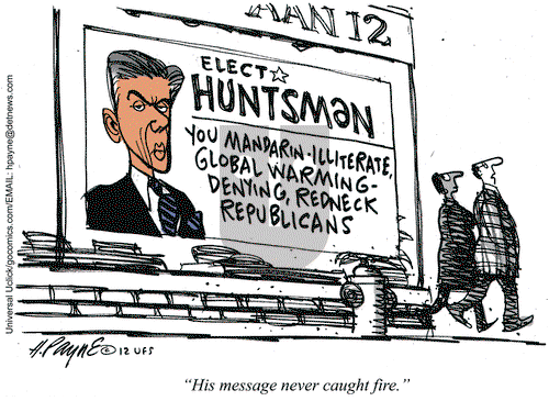 Henry Payne on Tuesday January 17, 2012 Comic Strip
