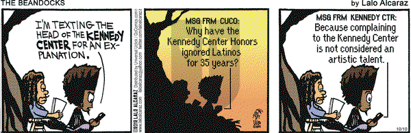 La Cucaracha on Wednesday October 10, 2012 Comic Strip