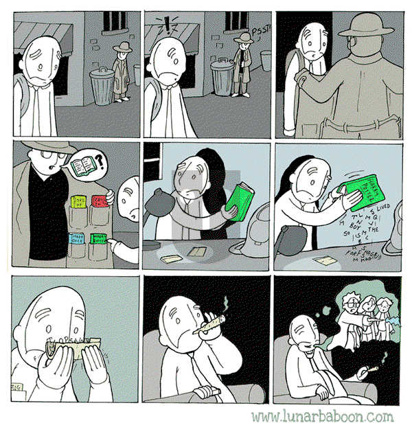 Lunarbaboon on Wednesday October 12, 2016 Comic Strip