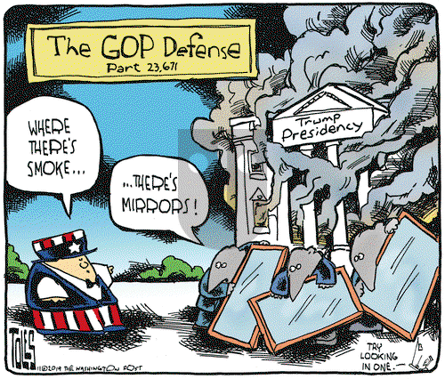 Tom Toles on Tuesday November 12, 2019 Comic Strip