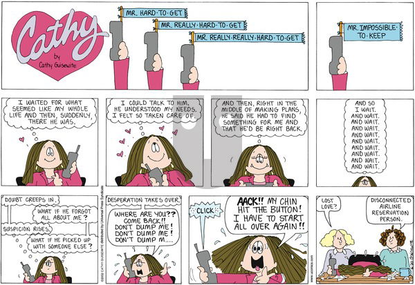 Cathy Classics on Sunday June 30, 2013 Comic Strip