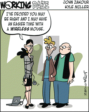 Working Daze on Wednesday April 26, 2006 Comic Strip
