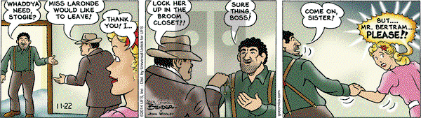 Alley Oop on Saturday November 22, 2014 Comic Strip
