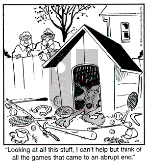 Marmaduke on Thursday March 18, 1999 Comic Strip