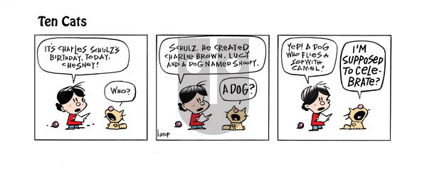 Ten Cats - Saturday November 26, 2022 Comic Strip