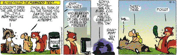 Over the Hedge on Friday October 2, 2009 Comic Strip