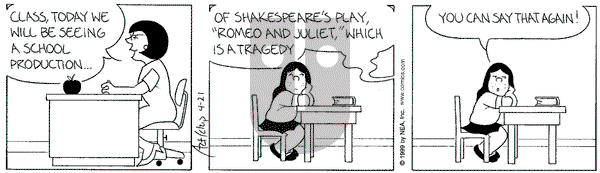 The Born Loser on Wednesday April 21, 1999 Comic Strip