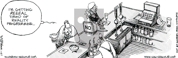 Non Sequitur on Saturday January 27, 2001 Comic Strip