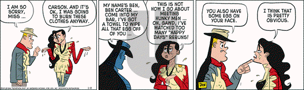 Rip Haywire on Tuesday January 2, 2018 Comic Strip