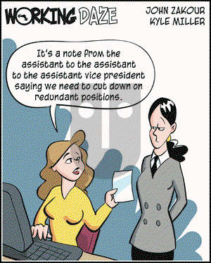 Working Daze on Friday July 11, 2003 Comic Strip