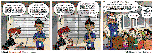 Not Invented Here on Tuesday December 7, 2021 Comic Strip