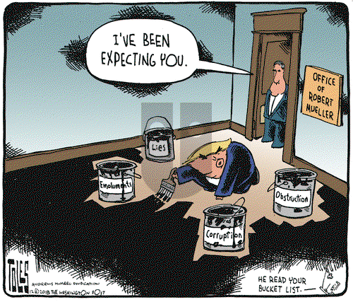 Tom Toles on Friday December 7, 2018 Comic Strip