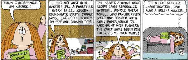 Cathy Classics on Wednesday April 21, 1999 Comic Strip