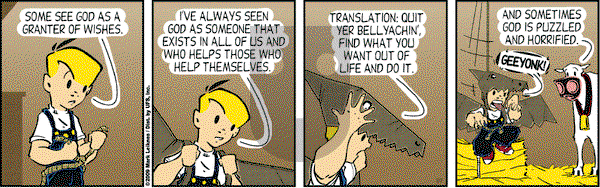 Cow and Boy Classics on Wednesday January 7, 2009 Comic Strip