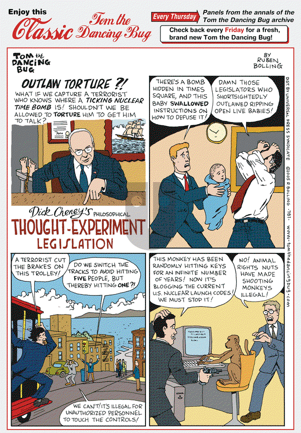 Tom the Dancing Bug on Thursday June 27, 2013 Comic Strip
