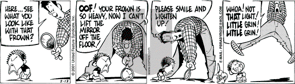 Rose is Rose on Tuesday February 13, 2001 Comic Strip