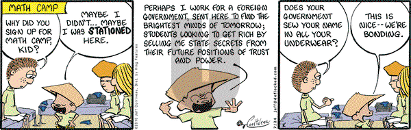 DeFlocked on Saturday July 24, 2010 Comic Strip