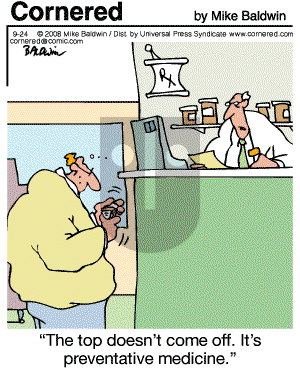 Cornered - Wednesday September 24, 2008 Comic Strip