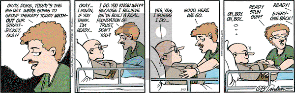 Doonesbury on Monday February 13, 2017 Comic Strip