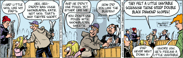 Cleats - Monday January 5, 2004 Comic Strip