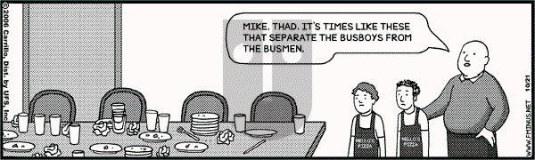 F Minus on Saturday October 21, 2006 Comic Strip