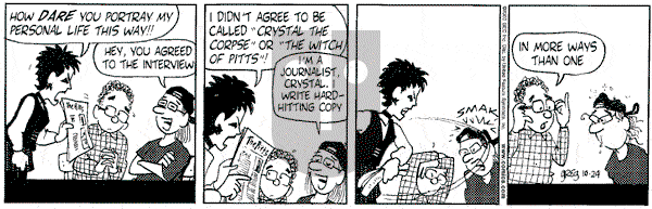 Luann on Tuesday October 24, 2000 Comic Strip