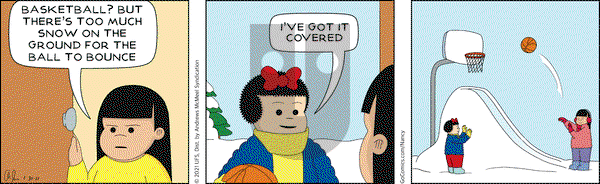 Nancy on Saturday January 30, 2021 Comic Strip