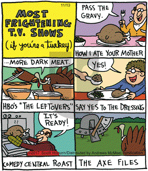 The Argyle Sweater on Monday November 13, 2017 Comic Strip