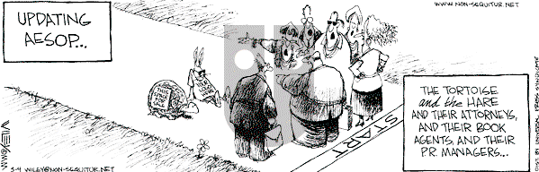 Non Sequitur on Saturday March 4, 2000 Comic Strip