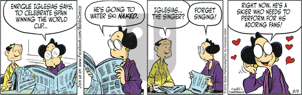 Baldo on Monday August 9, 2010 Comic Strip