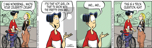 Baldo on Monday February 13, 2006 Comic Strip