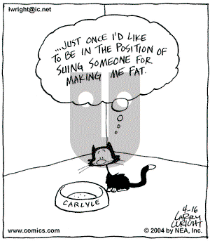 Kit 'N' Carlyle on Friday April 16, 2004 Comic Strip