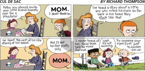 Cul de Sac - Sunday May 18, 2014 Comic Strip