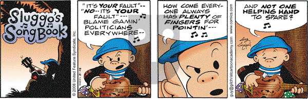 Nancy on Monday November 3, 2008 Comic Strip