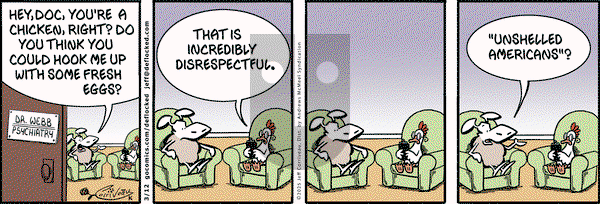 DeFlocked on Wednesday March 12, 2025 Comic Strip