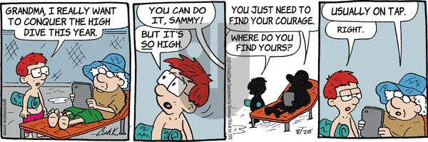 Lola on Saturday August 20, 2016 Comic Strip