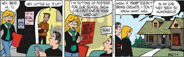 Luann on Thursday March 4, 2010 Comic Strip